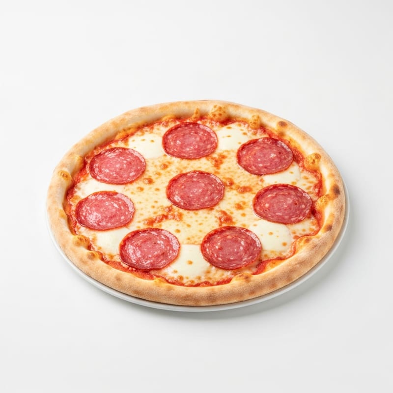 Pizza with Salami