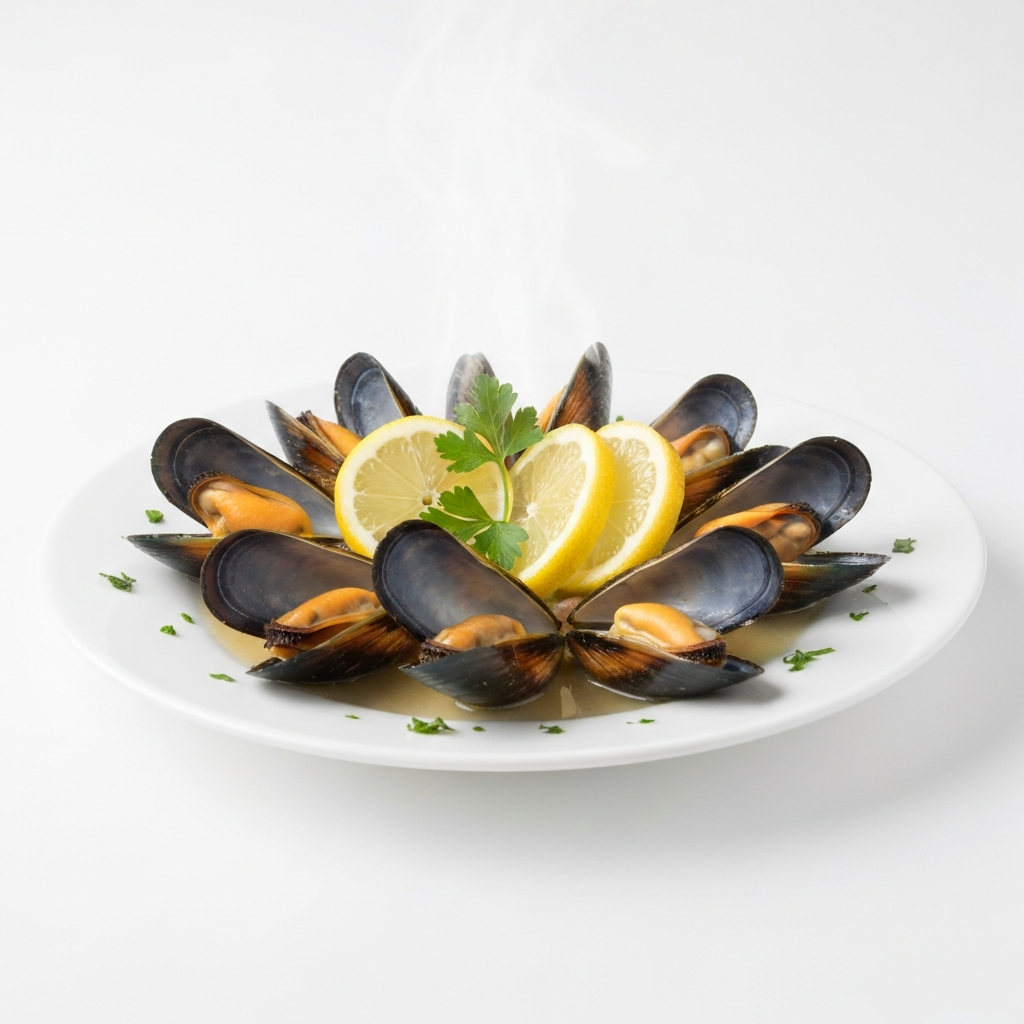Steamed Mussels